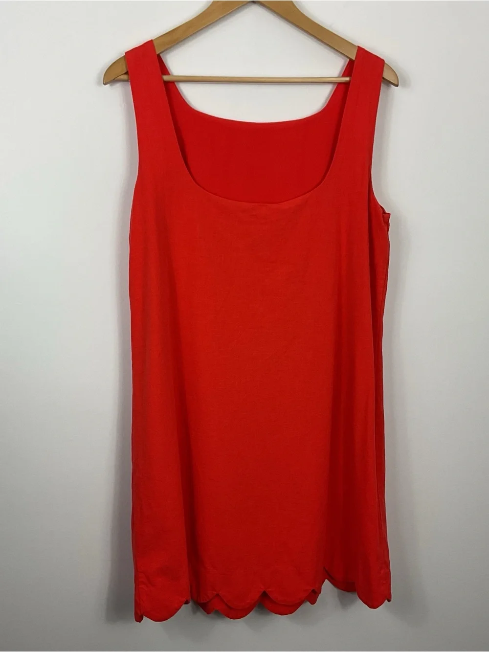 Kate Spade Target Scalloped Hem Shift Dress Womens Size Medium